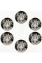 Set of 6 Leopard Themed Coasters – with Protection Box - 3