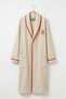 Be-Wfb027-Bg 100% Cotton Women's Men's Unisex Beige Bathrobe - 2