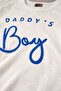 طقم صيفي مكون من قطعتين للأولاد مطبوع عليه Dady's Boy - 4