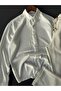 Sofia Linen Shirt + Raw Linen Trousers 2-Piece Combination - 3