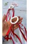 23 April Red and White Dance Performance Bracelet Buckle-1 Pair - 3