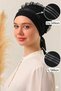 Double Silicone Non-Slip Ruffled Bonnet - Scarf Shawl Headscarf Non-Slip Bonnet with Non-Slip Tape