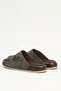 Khaki Nubuck Women's Slippers Pc-7935 - 3