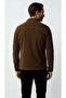 Brown Velvet Men's Coat – Modern Lightweight Seasonal Coat - 4