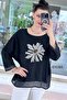 Floral Embroidered Linen Blouse 6Y089