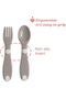 First Cutlery 12m+, Grey - 2