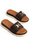 Helen Buckled High-Sole Women's Slippers
