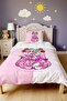 Anime Cherry Spirit Patterned Single Duvet and Pillowcase - 2