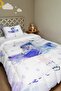 Anime Modern Girl Patterned Single Duvet and Pillowcase