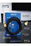 كابل HDMI عالي السرعة 2.0 بطول 3 أمتار بدقة 4K يدعم تقنية 3D وFULL HD وحتى دقة 4K - 2