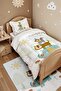 Friendship Tower Patterned Single Duvet and Pillowcase - 4