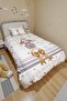 Bow-Tie and Little Rabbit Patterned Single Duvet and Pillowcase - 3