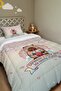 Sweet Drink Delight Patterned Single Duvet and Pillowcase