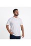 Company-Specific Printed Open-End Polo Collar T-Shirt White - 2
