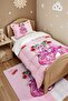 Anime Cherry Spirit Patterned Single Duvet and Pillowcase - 4