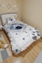 Free Anime Patterned Single Duvet and Pillowcase - 3