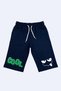 3-Piece Printed Detailed Wide-Legged Pocketed Boys' Capri Pants - 3