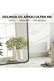 ® Decorative Black Floor Mirror, Vertical, Rectangular, Rounded Corners, 165 x 60 cm - 4