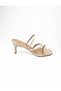 281 Ten Women's Heeled Evening Dress Slippers - 2