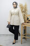 Kuşağı Gold Detailed Shirt Tsd260162 Beige - 4
