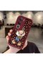 Simple Maroon Silicone Phone Case Mickey Pattern Compatible with Vivo Y19S Shockproof - 2