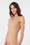 Women's Laser Cut Cotton Undershirt 906/Cappuccino - 3