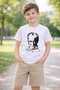 23 April 29 October Official Holiday Atatürk Silhouette Printed Unisex Kids T-Shirt - 2