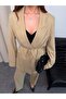Women's Blazer Jacket Trousers Set - 5