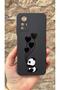 Redmi Note 12S Compatible Hearted Panda Patterned Silicone Shock Absorbing Classic Protected Rubber Case - 2