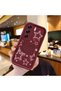 Shockproof Simple Claret Red Silicone Phone Case Hello Kitty Compatible with Tecno Camon 40 Pro 5g - 2