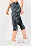 Women Sportswear Fit Pull On Running Tights, Multicolor - 2