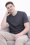 Men's Mint Green 5-Piece Slim Fit 100% Cotton Basic Crew Neck T-Shirt - 6