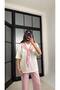 Women's Shawl Detailed Blouse & Wide-Leg Pants Two-Piece Set Zyn-58917 - 2