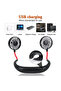 DX2612 Portable Neck Fans, Personal Rechargeable Head Fans for Face, Headphone Wearable USB - 5