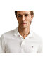 Men's White Regular Fit Logo Polo Neck T-Shirt 2210.110 - 3