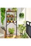 Over The Toilet Storage Rack, 3-Tier Space-Saving Freestanding Bathroom Organizer Shelf with - 5