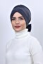 Women's Bow Double Sided Cross Socialite Cap - 2