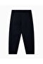 Men's Black Sweatpants with Elastic Waistband and Logo Detail - 5