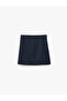 Viscose Blended Basic Pleated Skirt - 2