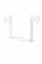 2 Pieces | |   White "Nail Sign" Metal Book Support Book Holder Home and Office Decorative Decorative Book Support Desktop Bookshelf Organizer Shelf Book Rest Office Home Study Desk Book Stopper - 3