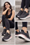 Foam Anatomical Sole Gray Women's Comfort Sneaker