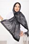Batik Pattern Bamboo Shawl Series Black