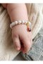 Ladybug Baby Bracelet / Pearl Baby Bracelet / Baby Bracelet / Children's Bracelet - 2