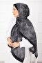 Batik Pattern Bamboo Shawl Series Black - 3