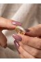Waterway Zircon Stone Authentic Gold Adjustable Women's Ring Sparkling, Stylish and Elegant Design Steel-Like Appearance - 2