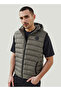 Quilted Lightweight Hooded Gilet with Pockets - 2