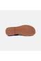 Women's Tan Leather Sandals with Adjustable Buckle and Gold Accessories - 4