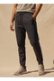 Men Joggers with Tape Design