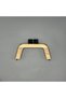 Premium Colored Wooden Burs with Knobs Black
