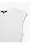 Modal Blend Sleeveless Crew Neck Sports T-Shirt - 5